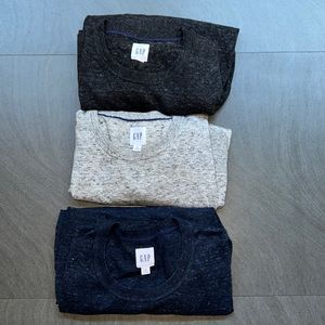 GAP | lightweight sweaters (3 pack)